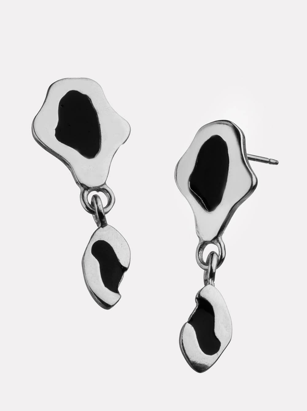 Leopard Dangle Earrings