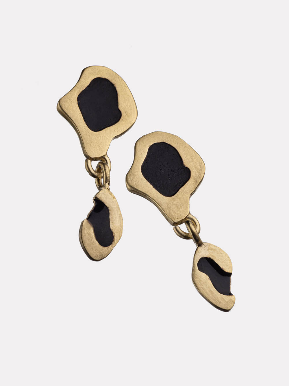 Leopard Dangle Earrings