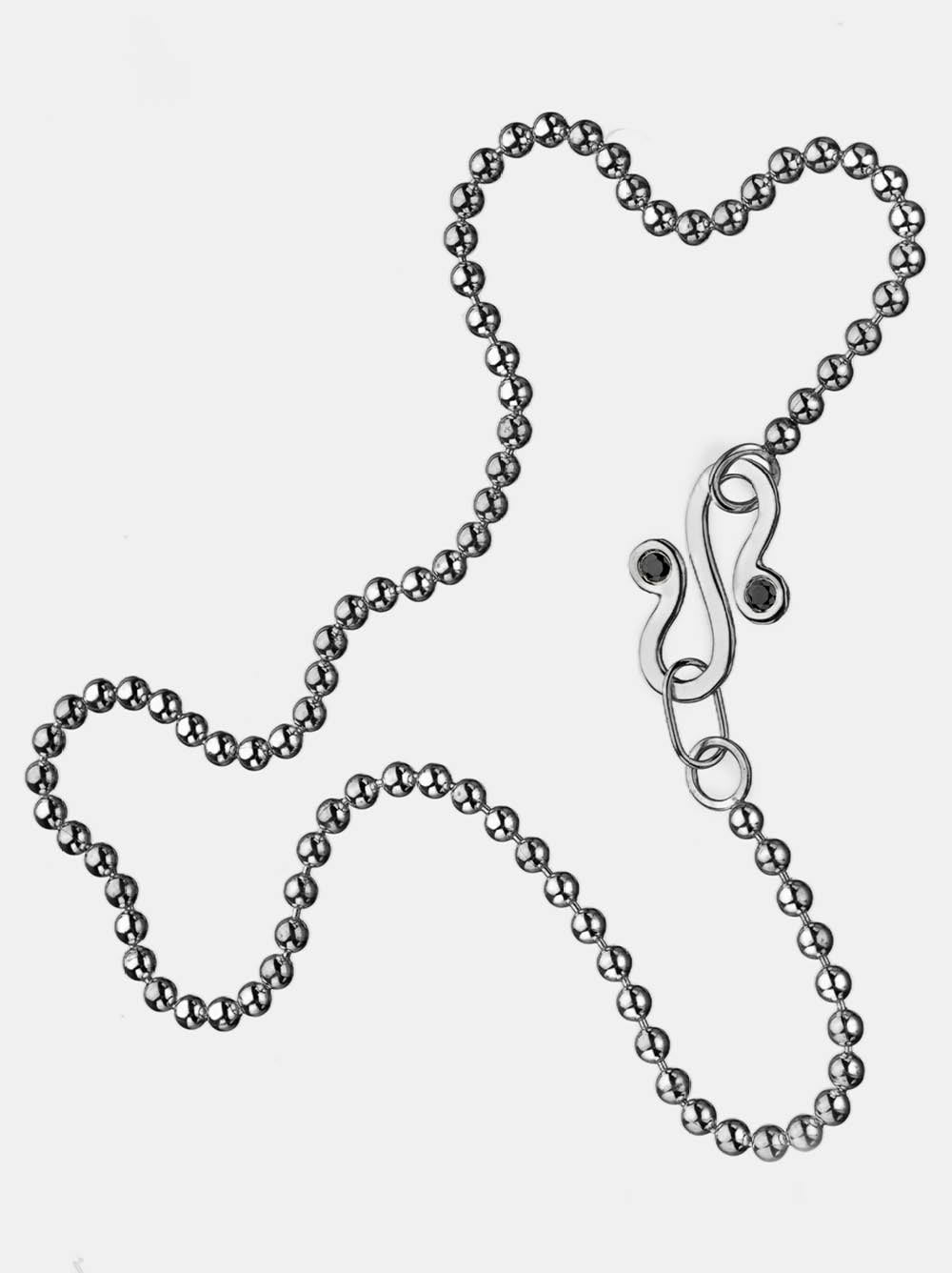 Silver Ball Chain Talyon Necklace