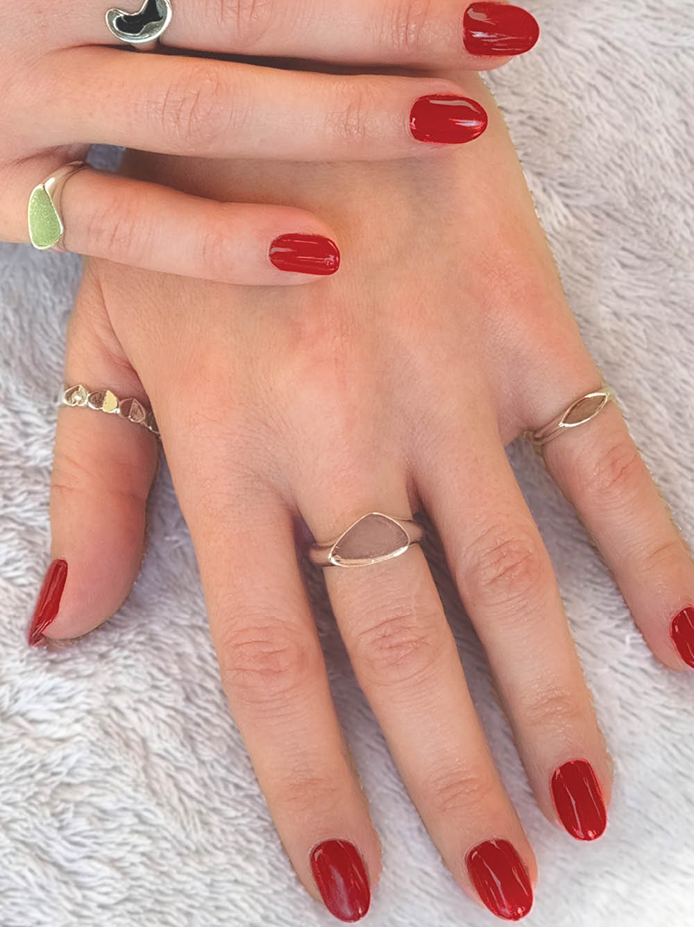 Asymetric Silver Ring