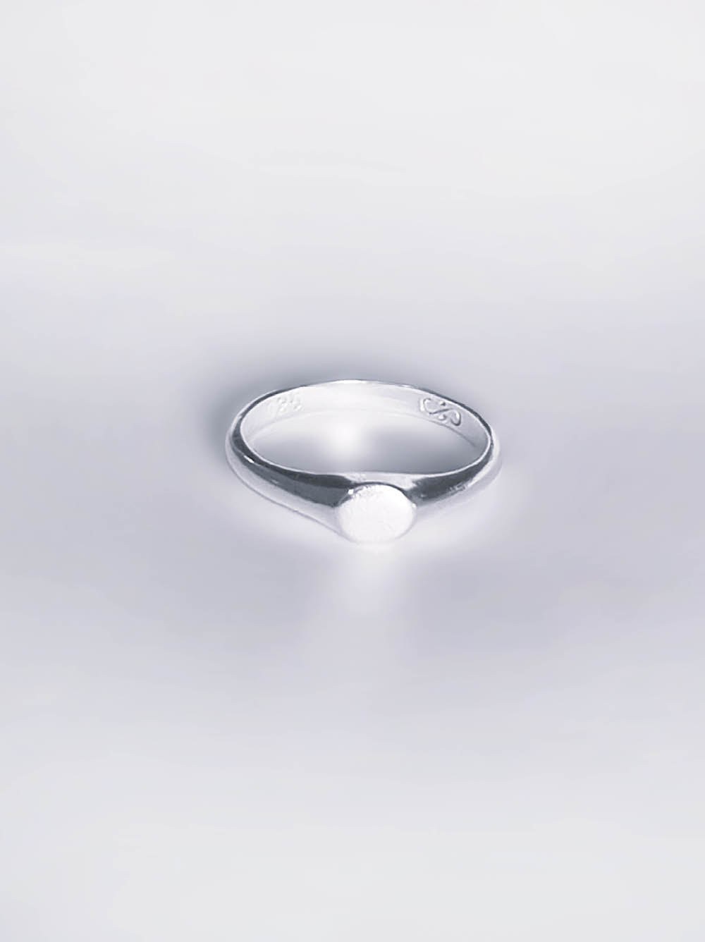 Mini Dot Silver Ring