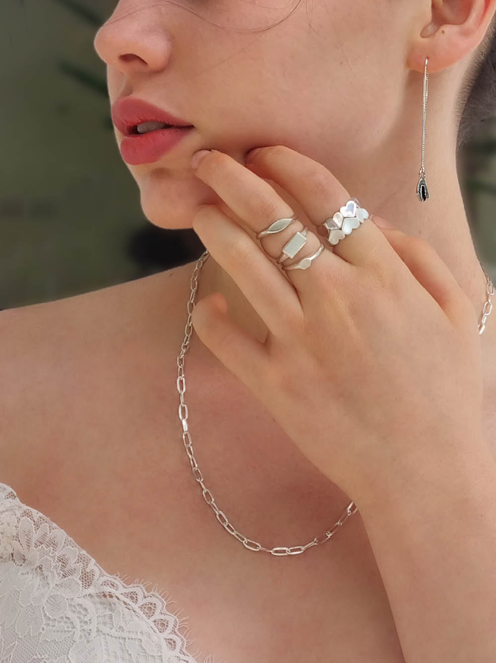 Good Eye Silver Ring