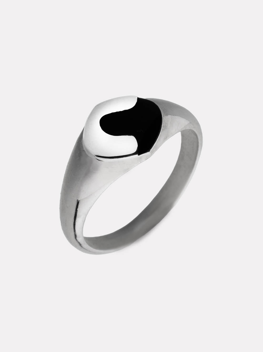 UNISEX Single Leopard Silver Ring