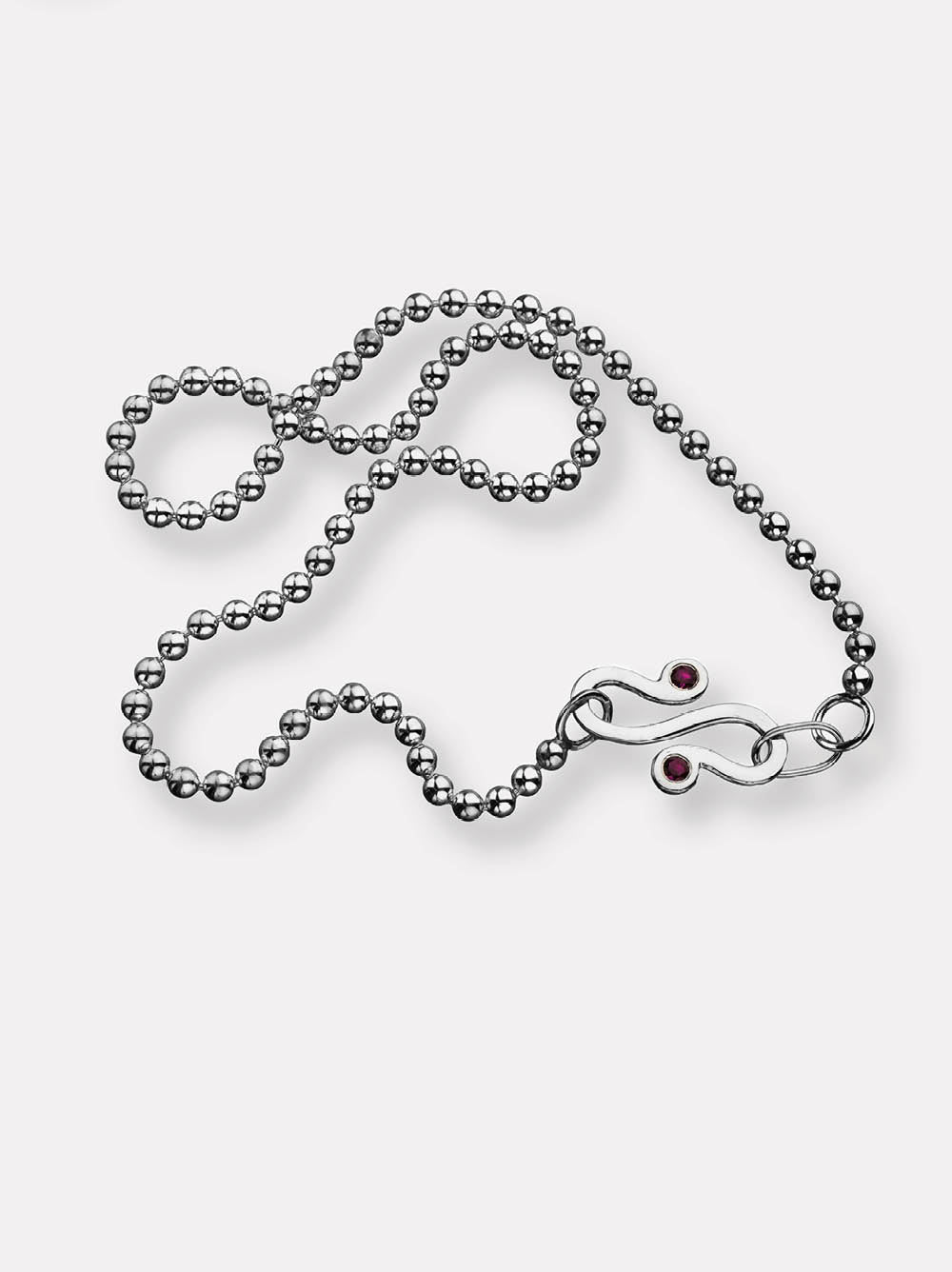 Silver Ball Chain Talyon Necklace